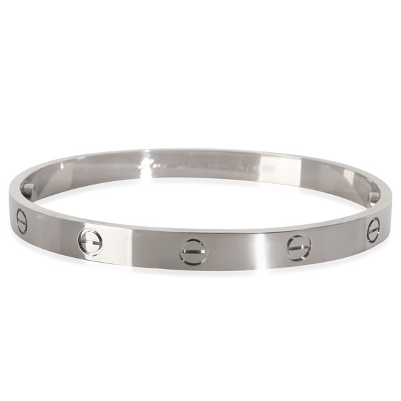 Cartier White Gold  Love Bracelet - Picture 1 of 4
